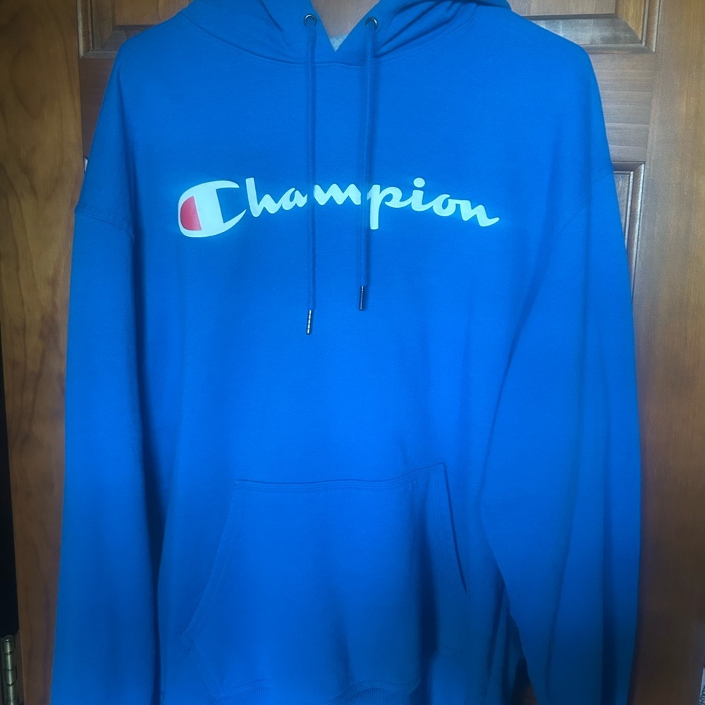 Champion Royal Blue Pullover Hoodie